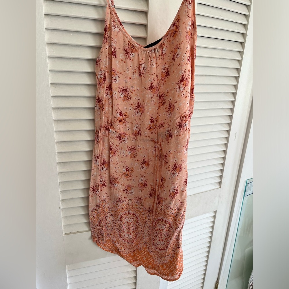 Sanctuary dress nice peach color